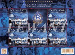 2020.04.20. 100th Anniversary Of The Founding Of The Ruch Chorzow Sports Club - Football - Sheet - MNH - Unused Stamps