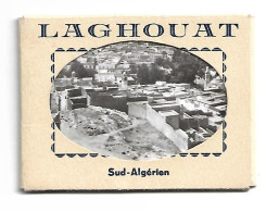 Pochette De 6 Mini Cartes De Laghouat Algérie Vue Générale La Mécersa L'église Et Commune Mixte L'église Hotel - Laghouat