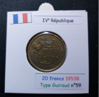 France 1953B 20 Francs Type Guiraud (réf Gadoury N°865) - 20 Francs