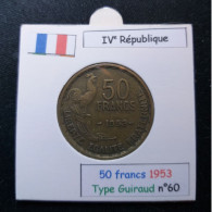 France 1953 50 Francs Type Guiraud (réf Gadoury N°880) - 50 Francs