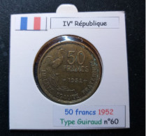 France 1952 50 Francs Type Guiraud (réf Gadoury N°880) - 50 Francs