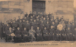 Levallois Perret          92      Groupe De L'Amicale Du Berceau De Saint Vincent De Paul Juillet 1922   (Voir Scan) - Levallois Perret