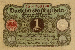 BILLET BERLIN 1 MARK 1920 - Ohne Zuordnung