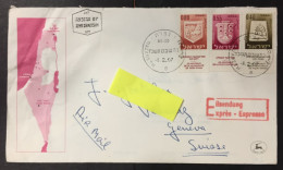 1967 - Israel - Emblem Of Towns - 122 - Briefe U. Dokumente
