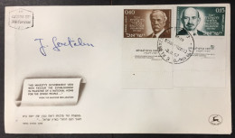1967 - Israel - 50th Anniversary Of The Balfour Declaration - 128 - Storia Postale