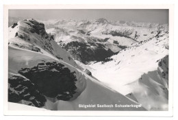 Österreich Skigebiet Saalbach Schusterkogel Gel. 1956 - Saalbach
