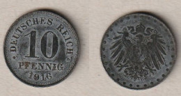 00792) Dt. Kaiserreich, 10 Pfennig 1916 G - 10 Pfennig