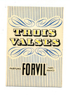 Carte Parfumée / FORVIL : Trois Valses - Anciennes (jusque 1960)