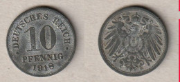 00804) Dt. Kaiserreich, 10 Pfennig 1918 O. Mzz - 10 Pfennig