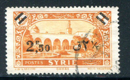 SYRIE- Y&T N°243- Oblitéré - Oblitérés
