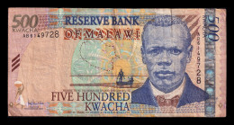 Malawi 500 Kwacha 2005 Pick 56a Bc/+ F/+ - Malawi