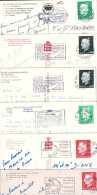 Oblitération De Monaco Sur Care Postale - Lettres & Documents