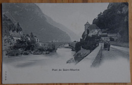 Pont De Saint-Maurice - Animée : Petite Animation - (n°28455) - Saint-Maurice