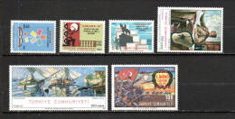 Turquía   1970  .-  Y&T   Nº   1970/1972-1973/1974-1975   ** - Unused Stamps