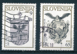 °°° SLOVENIA - Y&T N°65/66 - 1993 °°° - Slowenien