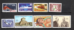 Turquía   1971  .-  Y&T   Nº   2007/2009-2010/2011-2012/2014   ** - Unused Stamps