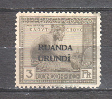 Runada Urundi 1924 Mi 16 MH  - Unused Stamps