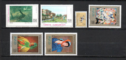 Turquía   1972  .-  Y&T   Nº   2026/2027-2028-2029/2031   ** - Unused Stamps