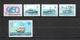 Turquía   1973  .-  Y&T   Nº   2064-2065-2066-2067/2068-2069/2070-2071/2073   ** - Unused Stamps