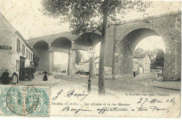 Viroflay Les Arcades Et La Rue Rieussec - Viroflay