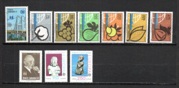 Turquía   1973  .-  Y&T   Nº   2076-2077-2082/2087   **    ( A ) - Unused Stamps