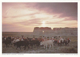 AK 186061 USA - Kansas - Monument Rocks - Autres & Non Classés