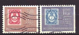 Noorwegen / Norway / Norge 637 & 638 Used (1972) - Usados