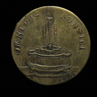 France, LOUIS XVI, OMNIBUS NON SIBI, ND (1791), Laiton (Brass), TTB+ (EF), Feu#13419 - Monarchia / Nobiltà