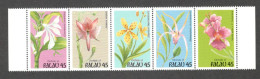 PALAU......1990:   Michel361-5mnh**ORCHIDS - Palau