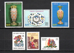 Turquía   1975  .-  Y&T   Nº   2126/2128-2135/2137   ** - Unused Stamps