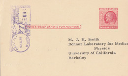 United States - Postal Stationery - Stamped Postal Card 1958.Washington University School Of Medicine,Seattle - 1941-60