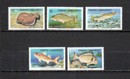 Turquía   1975  .-  Y&T   Nº   2138/2142   **    ( B ) - Unused Stamps