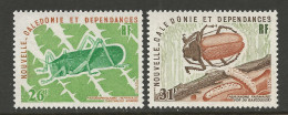 NOUVELLE-CALEDONIE  N° 406 Et 407 NEUF** SANS CHARNIERE / Hingeless / MNH - Nuovi