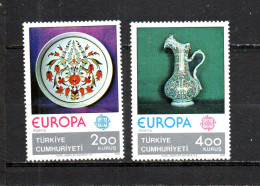 Turquía   1975  .-  Y&T   Nº   2155/2156   **    ( B ) - Nuovi