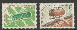 NOUVELLE-CALEDONIE  N° 406 Et 407 NEUF** SANS CHARNIERE / Hingeless / MNH - Ungebraucht