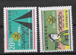 South Korea Scouts 1967 Mnh ** 9 Euros - Corée Du Sud