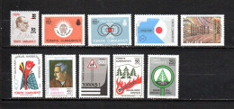 Turquía   1977  .-  Y&T   Nº   2197-2198/2199-2200/2202-2203-2205-2206/2207   ** - Unused Stamps