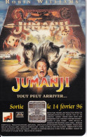 TARJETA DE FRANCIA DE JUMANJI (CINECARTE) CINEMA-CINE-RHINO - Entradas De Cine