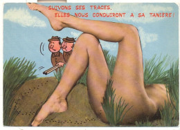 Suivons Ces Traces, Elles Nous Conduiront à A Tanière - Pin-Ups