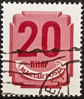 Hongrie Taxe 1946-50 - YT N°175 - Oblitéré - Port Dû (Taxe)