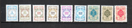 Turquía   1971-72  .-  Y&T   Nº   120/125-126/128   Servicio   ** - Official Stamps