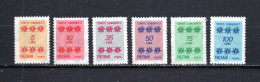 Turquía   1981  .-  Y&T   Nº   159/164   Servicio   ** - Official Stamps