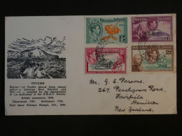 AN0  NORTH RHODESIA  BELLE LETTRE  1922 A NEW ZEALAND  +AFF. PLAISANT++ + - Pitcairn Islands