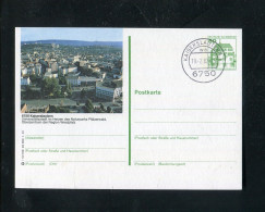 "BUNDESREPUBLIK DEUTSCHLAND" Bildpostkarte Mit Bildgleichem Stempel Ex "KAISERSLAUTERN" (3799) - Illustrated Postcards - Used