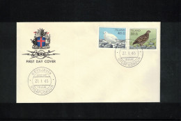 Island 1965 Birds FDC - Gallinacées & Faisans