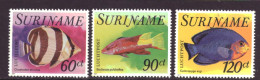 Suriname Republiek - Surinam Republic 776 T/m 778 MNH ** Fish Animals Nature (1977) - Suriname