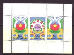 Suriname Republiek - Surinam Republic Block 40 MNH ** 5 Years Revolution (1985) - Suriname