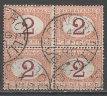 ITALIA 1870 - Segnatasse 2 C. Quartina          (g9391) - Portomarken