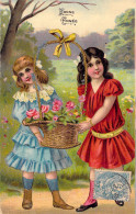 FANTAISIE - Bonne Année - Nouvel An - Enfant - Illustration - Carte Postale Ancienne - Año Nuevo