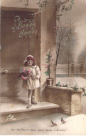 FANTAISIE - Bonne Année - Nouvel An - Enfant -  Carte Postale Ancienne - Neujahr